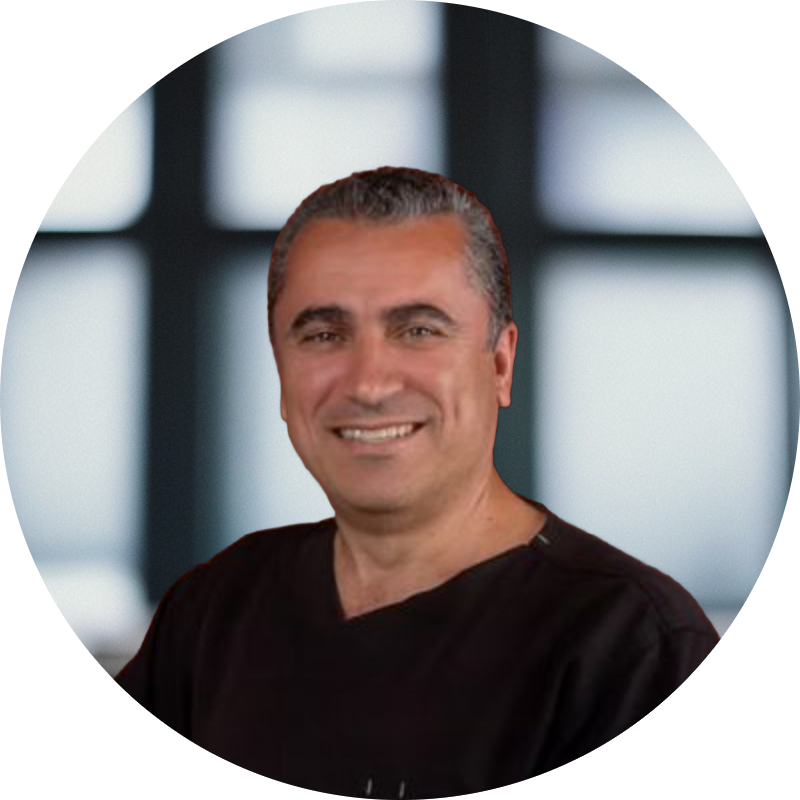 Portrait of Dr Cameron Dezham