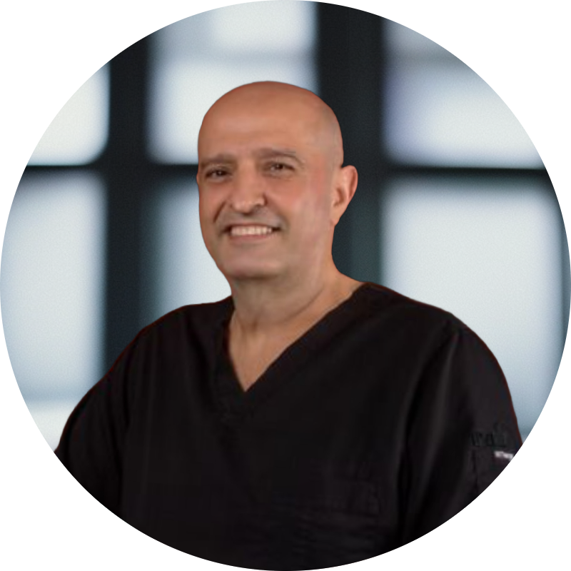 Portrait of Dr James Mahooti